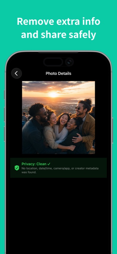 PixelGuard clean photo screen